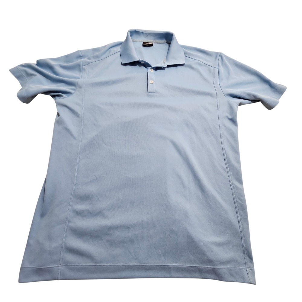 Nike Golf Polo Shirt Mens Large Light Blue Skyy Vodka Dri-FIT 267020-498 *‎